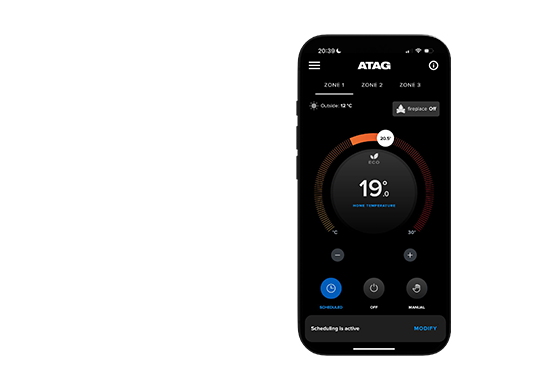 ATAG Zone app